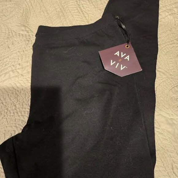 Ava & Viv Pants - Leggings - Black